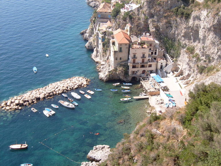 Le spiagge di Conca dei Marini