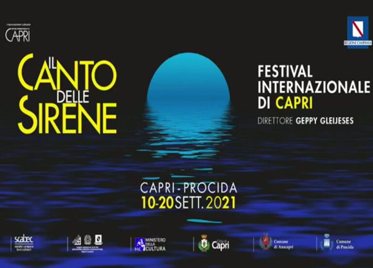 Al via la prima edizione de“Il Canto delle sirene – Festival Internazionale di Capri”