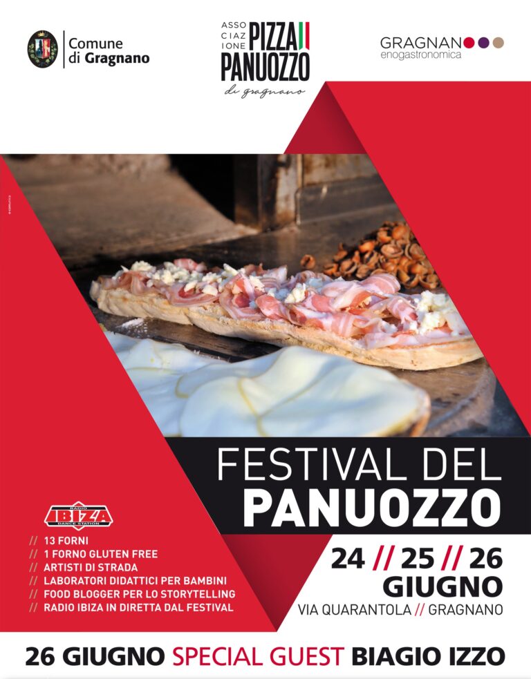 A Gragnano torna il Festival del Panuozzo