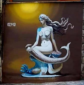 Sorrento accoglie la nuova opera di Ozmo: La Sirena Parthenope