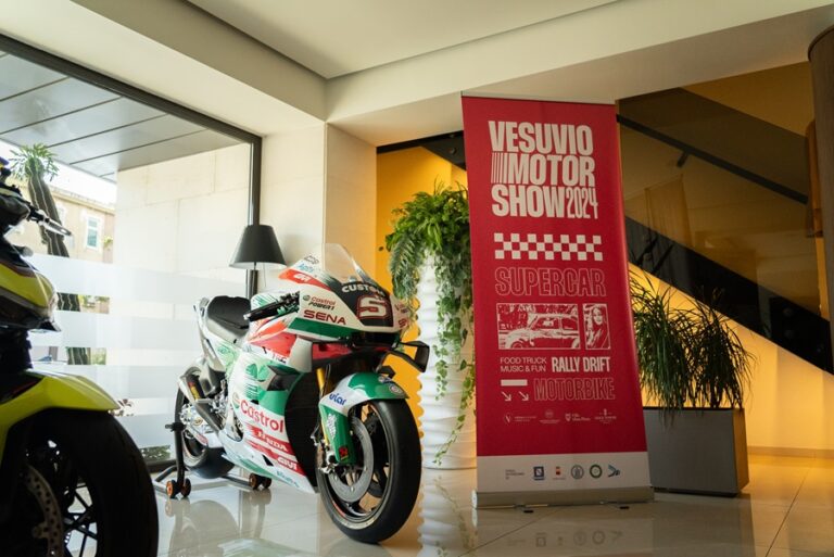 VesuvioMotor Show 2024, al via l’ultima giornata con la MotoGP e la Honda di Zarco