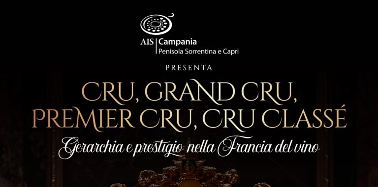 Scopri i vini d’eccellenza al seminario “Cru, Grand Cru, Premier Cru, Cru Classé” con Samuel Cogliati