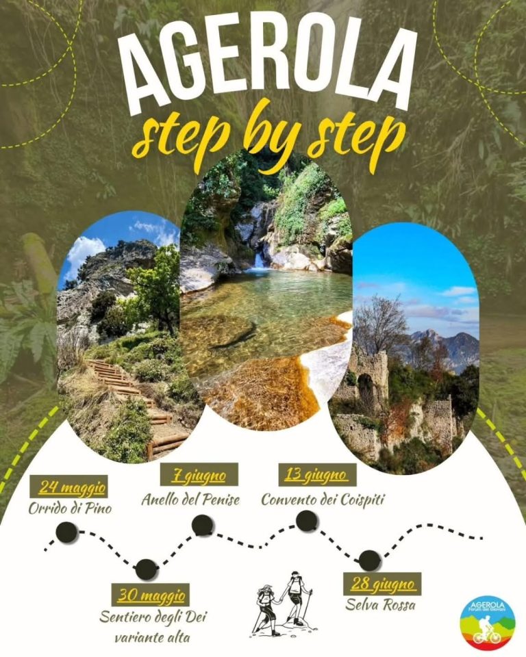 Agerola Step by Step, cinque cammini tra panorami e sentieri della Costiera
